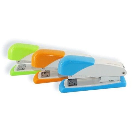 Engrapadora de Media Tira, 20 Hojas, Grapas Tamaño Estándar 24/6, Jumbo