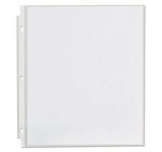 Protector de Hojas de Plástico, Transparentes Universal, Tamaño Carta, Paquete/ 100