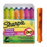 Resaltadores Sharpie, Punta Cincell, Colores Variados, Paquete/12
