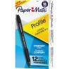 Lapicero Paper Mate Profile 0.7 mm, Barril Negro, Caja /12
