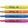 Resaltadores Smear Guard Sharpie, Punta De Cincel, Colores Fluorescentes, Paquete/4
