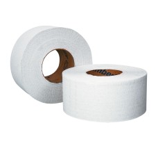 Higiénico Jumbo Jr. Blanco - Hoja Doble MARLI® 400 metros, 6 Rollos/caja.