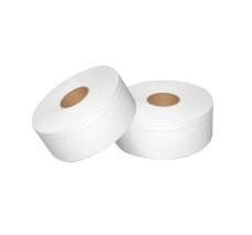 Higiénico Jumbo Sr. Blanco - Hoja Sencilla SCOTT® 700 metros, 6 Rollos/caja.