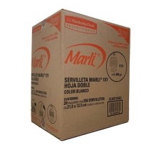 Servilletas Interdobladas MARLI® 24 Paquetes con 250 Servilletas/caja.