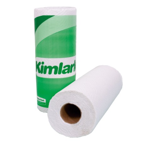 Servitoallas - Hoja Doble KIMLARK® 22.8 x 28 cm, 24 Rollos/caja.