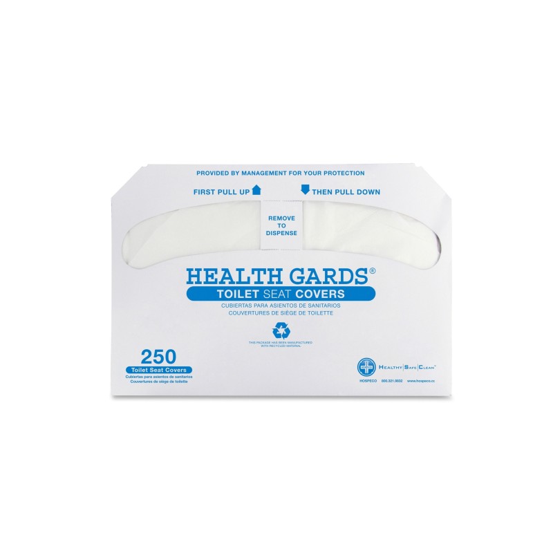 Fundas para Inodoros HEALTH GARDS® Caja con 4 Paquetes de 250. 