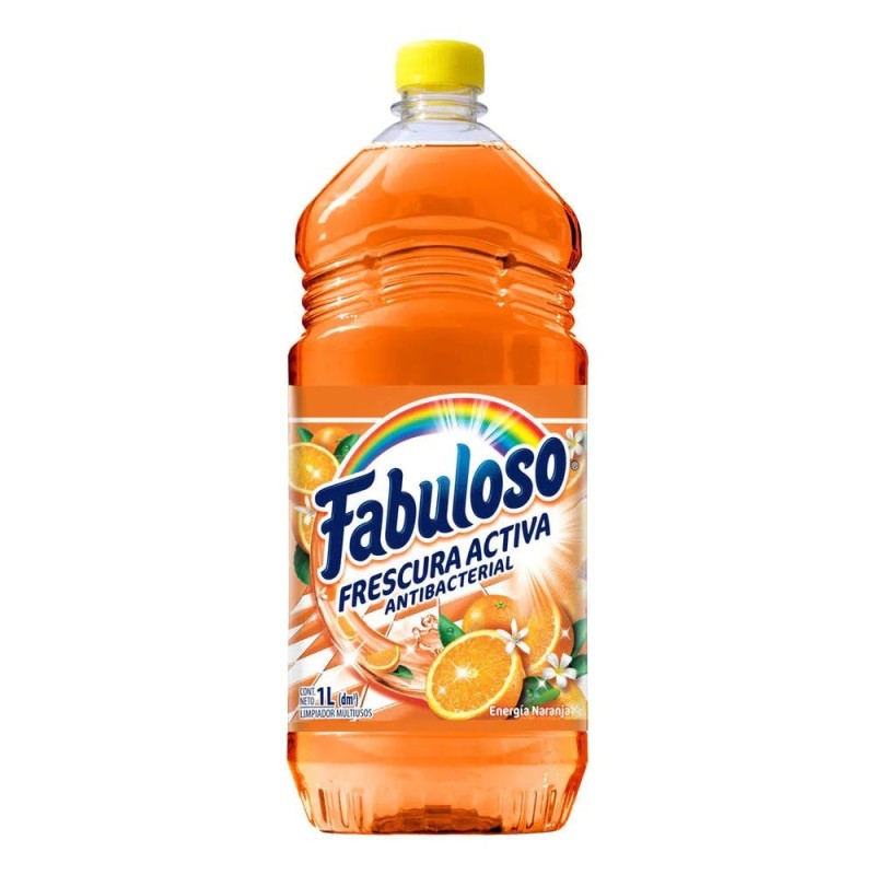 Limpiador para Pisos FABULOSO® Naranja 1 L.