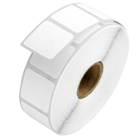 Etiquetas de Escritorio de Transferencia Térmica 1" x 1"  Rollo c/1,375