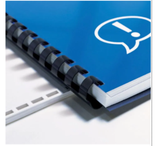 Arillo de Plástico 5/8 Perfex,110 Hojas, Color Negro, Paquete/25