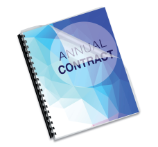 Pasta para Engargolado Fellowes, Transparente con Esquinas Redondas, 11.25'' X 8.75'', sin Perforar, Paquete/25