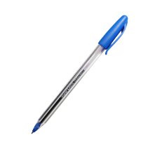 Bolígrafo Punto Mediano 1.0 mm, Paper Mate Kilométrico, Tinta Azul, Caja/12