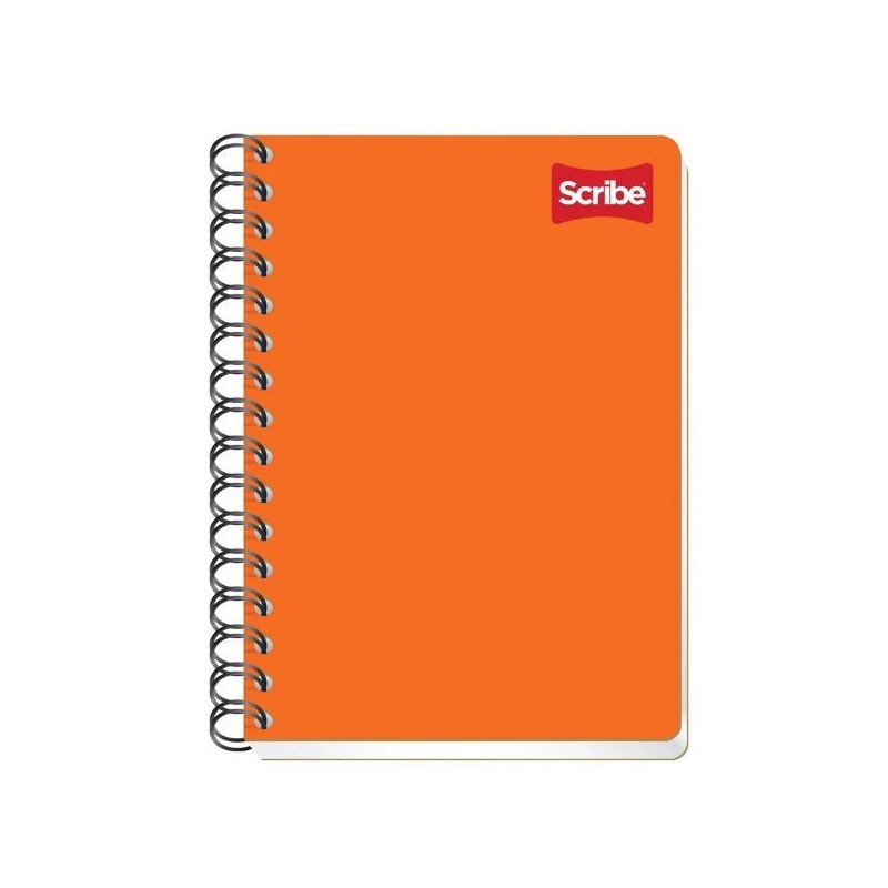 Cuaderno Cuadriculado 7 mm, Forma Francesa Scribe, Espiral Doble, 100 Hojas