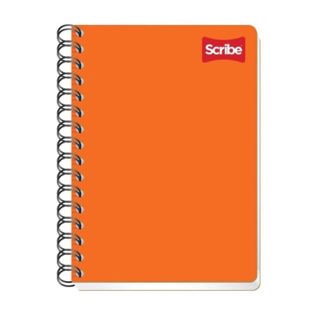 Cuaderno Cuadriculado 7 mm, Forma Francesa Scribe, Espiral Doble, 100 Hojas