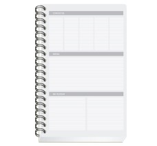 Cuaderno Cuadriculado 7 mm, Forma Francesa Scribe, Espiral Doble, 100 Hojas