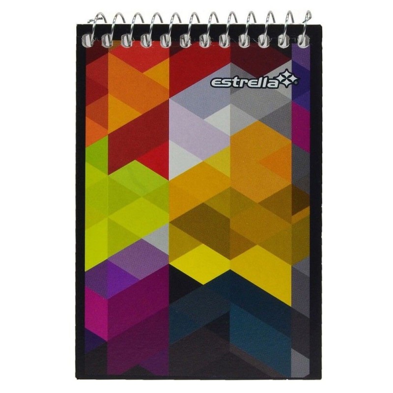 Cuaderno para Apuntes, Espiral, Estrella, 40 Hojas