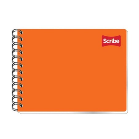 Cuaderno de Rayas Italiano Scribe, Doble Espiral, 50 Hojas
