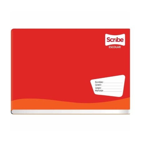 Cuaderno de Rayas Italiano Scribe, Engrapado, 100 Hojas