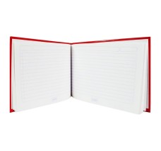 Cuaderno de Rayas Italiano Scribe, Engrapado, 100 Hojas