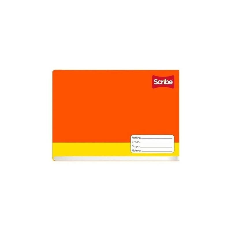 Cuaderno Hojas Blancas, Scribe Italiano, Engrapado con 100 Hojas