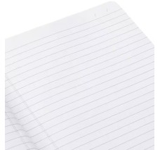 Cuaderno de Rayas, Forma Francesa Scribe, Engrapado, 100 Hojas