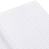 Cuaderno de Rayas, Forma Francesa Scribe, Engrapado, 100 Hojas