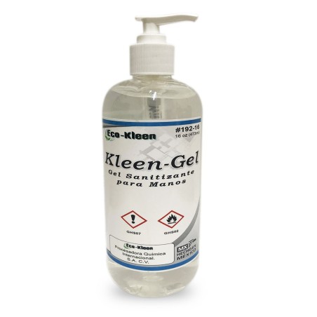 Saniticida para Manos, Base Alcohol en Gel, KLEEN-GEL, 473 Ml. 