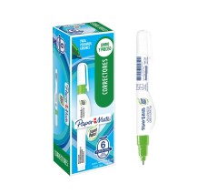 Corrector Liquido Tipo Pluma, Paper Mate®, Caja/6
