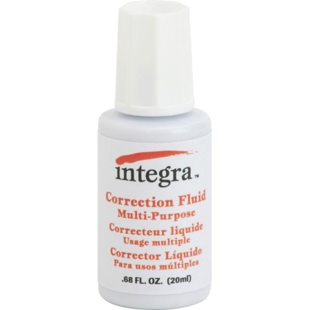 Corrector Liquido Integra, Aplicador Con Brocha, Bote 22 Ml, Caja/10