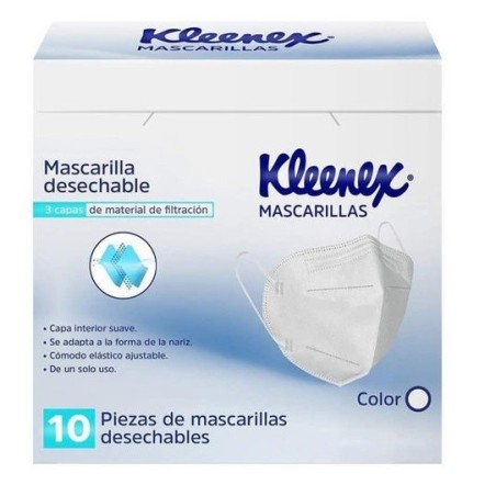 Mascarillas Desechables Kleenex®, 10/Paq