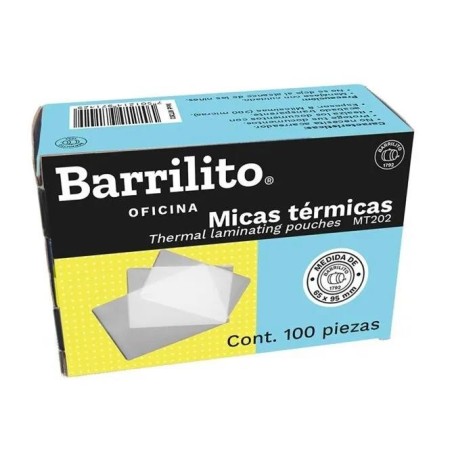 Mica Térmica de 6.5 X 9.5 cm, 8 mil, Caja/100