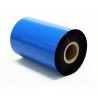 Ribbon de CERA/RESINA color AZUL de Transferencia Térmica Industrial 110 mm X 450 m (4.33" X 1,476') Zebra