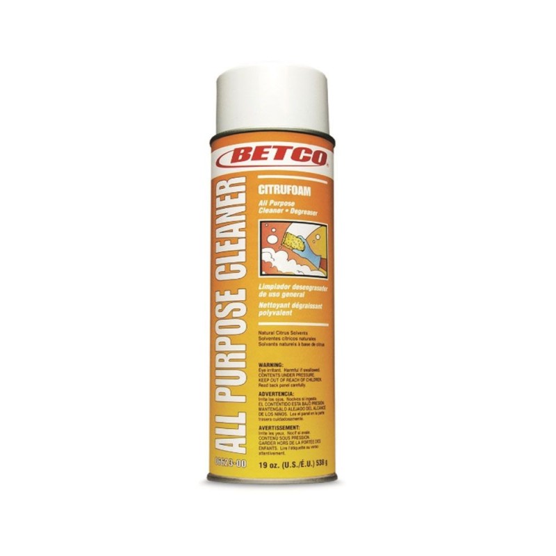 Limpiador y Desengrasante Espumoso Citrufoam BETCO® 538 Gr.