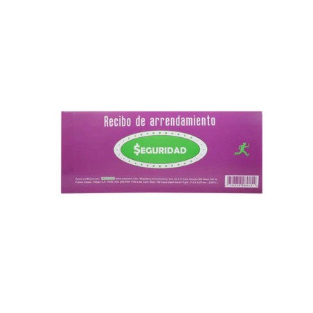 Recibo de Arrendamiento, Paquete/3 Blocks con 100 Hojas c/u