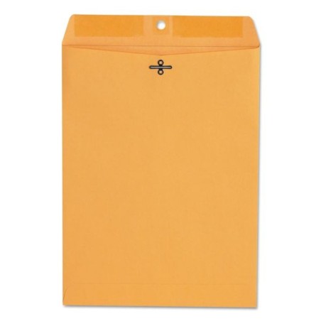Sobres Manila, con Cierre de Broche, de 9’' X 12'’, Universal, Pack/100