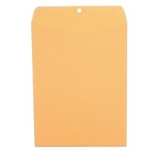 Sobres Manila, con Cierre de Broche, de 9’' X 12'’, Universal, Pack/100