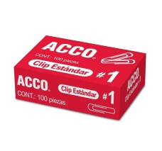 Clips Estándar No. 1, Acco...