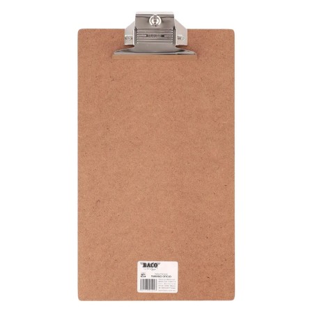 Tabla Agarra Papel, Tamaño Oficio, Fibracel, Baco
