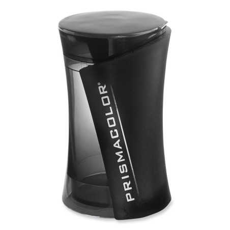 Sacapuntas de Plástico, Doble Orificio, Con Deposito, Prismacolor, Negro