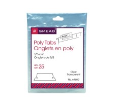 Pestañas de Índice, Corte...