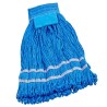 Mota para Trapeador de Microfibra Azul con Puntas en Bucle, Grande 22 oz.