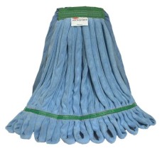 Mota para Trapeador de Microfibra, Mediana, Banda de 1.25", Puntas en Bucle, Colores Varios