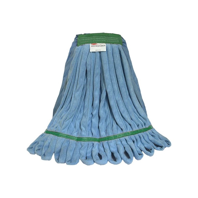 Mota para Trapeador de Microfibra, Mediana, Banda de 1.25", Puntas en Bucle, Colores Varios