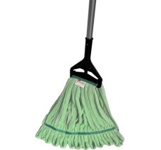 Mota para Trapeador de Microfibra, Mediana, Banda de 1.25", Puntas en Bucle, Colores Varios