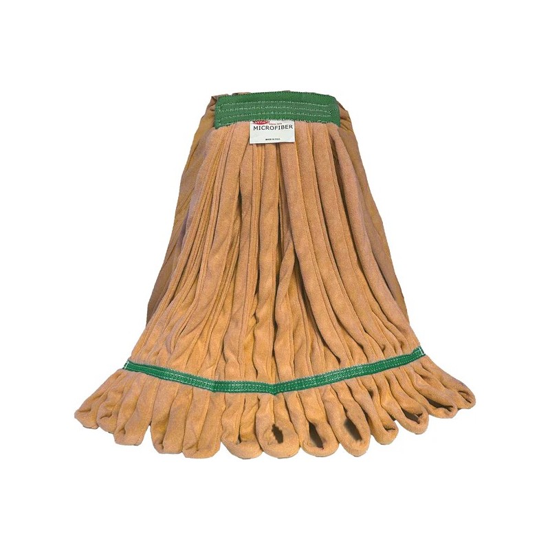 Mota para Trapeador de Microfibra, Mediana, Banda de 1.25", Puntas en Bucle, Colores Varios