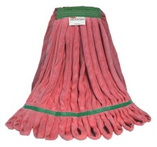 Mota para Trapeador de Microfibra, Mediana, Banda de 1.25", Puntas en Bucle, Colores Varios