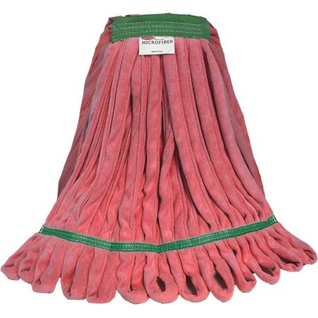 Mota para Trapeador de Microfibra, Mediana, Banda de 1.25", Puntas en Bucle, Colores Varios