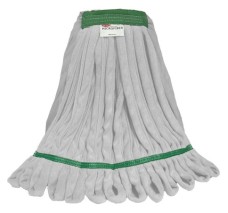 Mota para Trapeador de Microfibra, Mediana, Banda de 1.25", Puntas en Bucle, Colores Varios