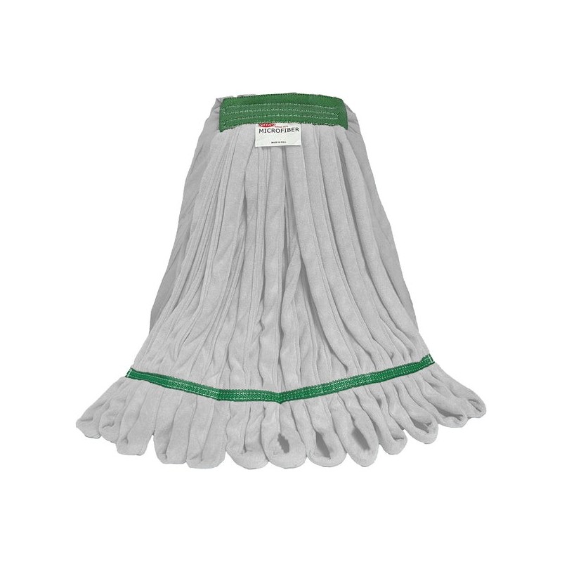 Mota para Trapeador de Microfibra, Mediana, Banda de 1.25", Puntas en Bucle, Colores Varios