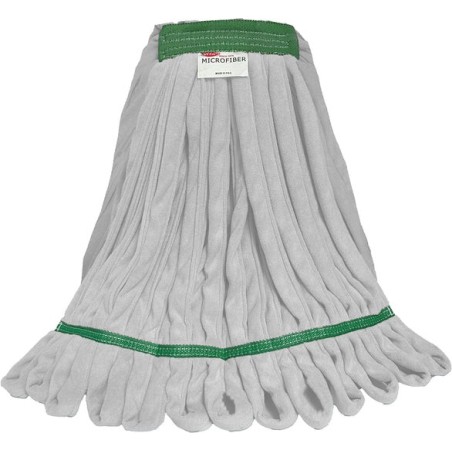 Mota para Trapeador de Microfibra, Mediana, Banda de 1.25", Puntas en Bucle, Colores Varios