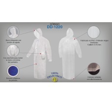 Impermeable tipo Gabardina Larga Ligera